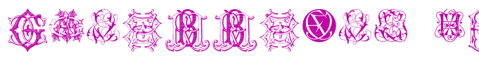 Intellecta Monograms Random Samples Eleven Regular